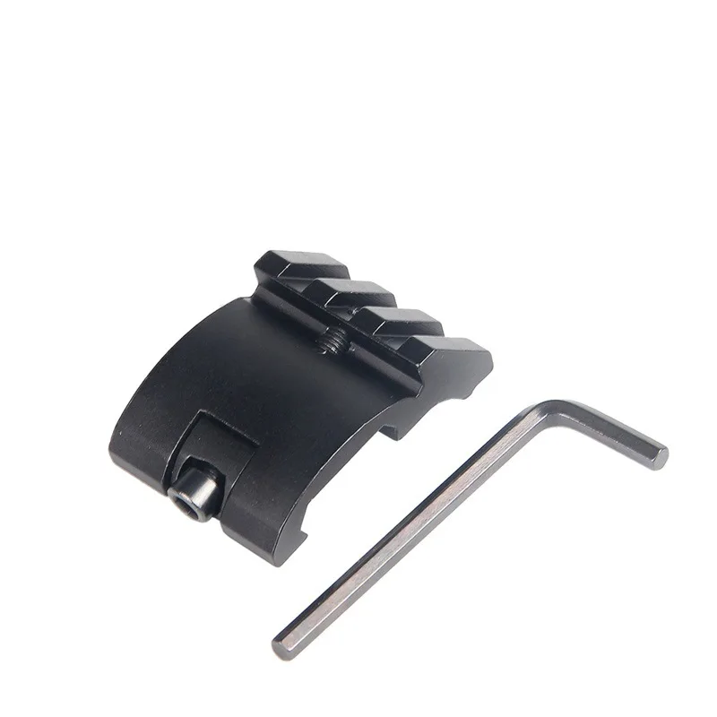airsoft tactical M4 gun AR 15 accessories 45 degree Offset 20mm Rail picatinny weaver for hunting rifle scope (4)