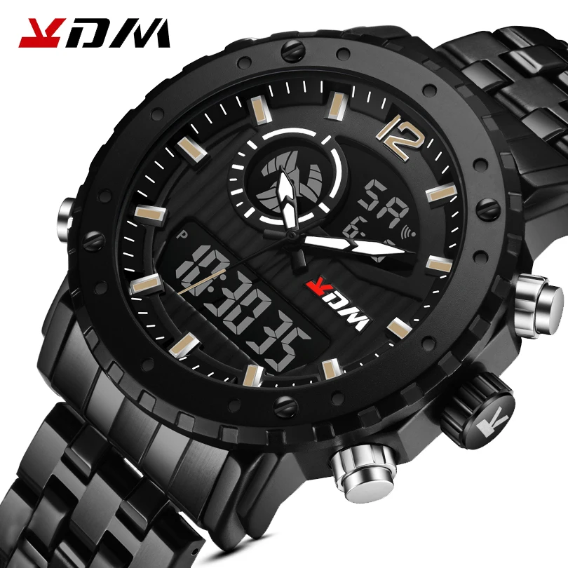 

KDM Sport Watch Men Clock Male LED Digital Quartz WristWatches Men's Waterproof Military Digital-Watch For Man Relogio Masculino