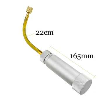 

Car Injector tool 1pcs Injector Adapter R134A 2 OZ Hand Turn A/C Oil Dye
