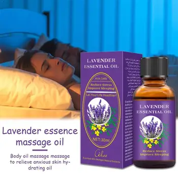 

30ml Lavender Essential Oil Pure Natural Essential Oils Stress Care Aroma Relieve Health Aromatherapy Oil Diffusers Oil Lav O0C0