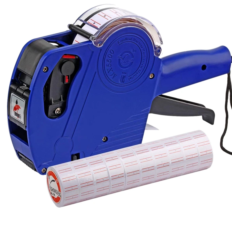 

Blue MX5500 EOS 8 Digits Pricing Price Maker Kit with 7,000 Labels Spare Ink