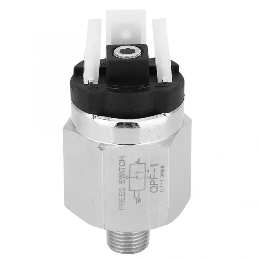 Регулируемое реле давления G1/8in NC/NO 0,02~ 0.1Mpa переключатель AC220V 48VAC/DC регулятор давления