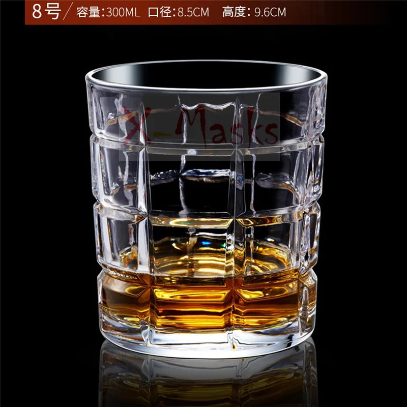 8 Хрустальная чашка бокал тазас гаррафа вино vandroid vidrio bardak виски verre copas vino copas de cristal szklanki водка bicchieri vetro - Цвет: 8