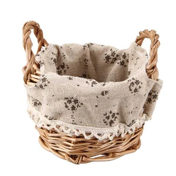 

Straw Flower Basket Plant Handicraft Flower Shop Flower Decoration Home Storage Basket