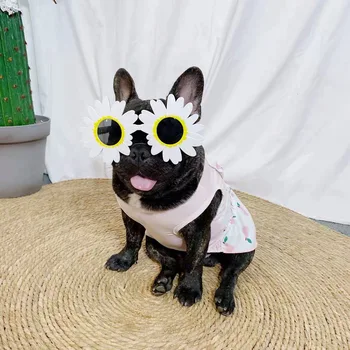 

French Bulldog Princess Dress Pet Dog Summer Clothes For Small Medium Dogs Puppy Chihuahua Yorkie Corgi Pug Clothing Skirt LAC17