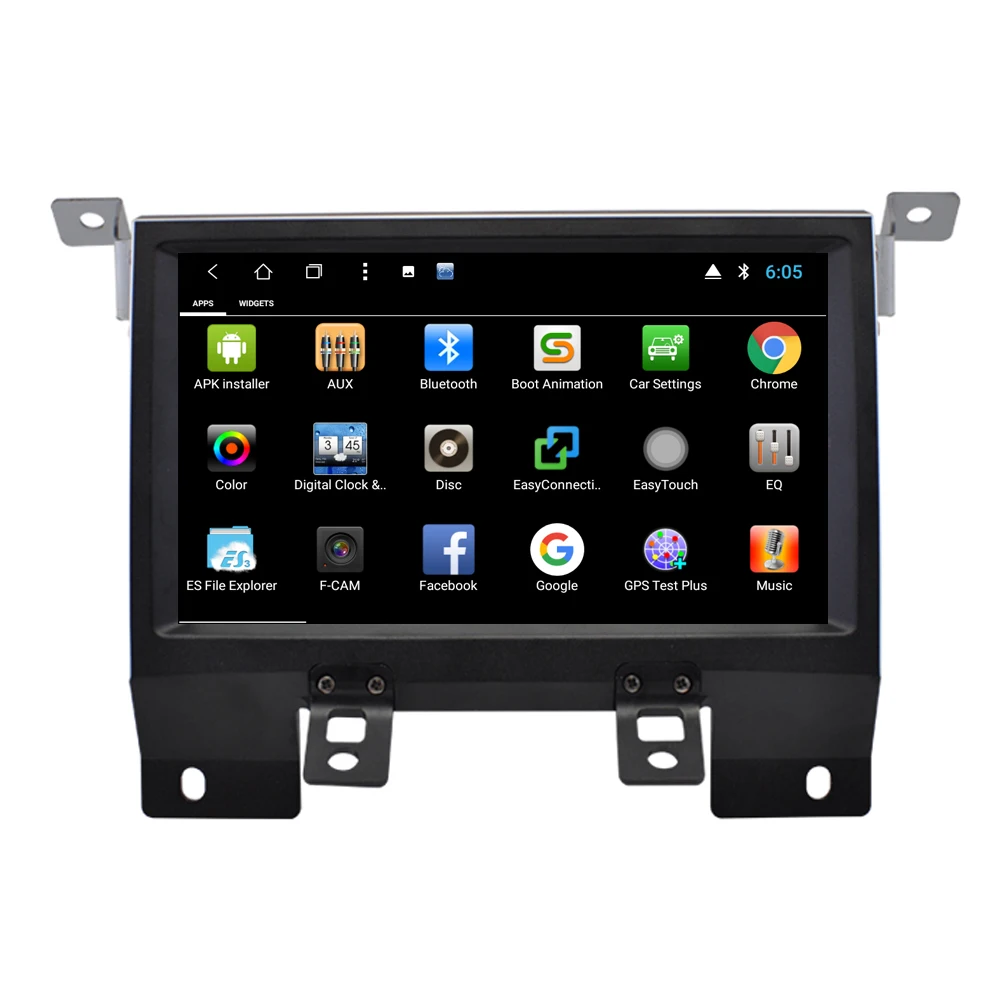 Best NaviTopia 7inch 8 core RAM 2G ROM 32G Android 8.1 Car Radio Player for Land Rover Discovery 4 2013 2014 2015 5