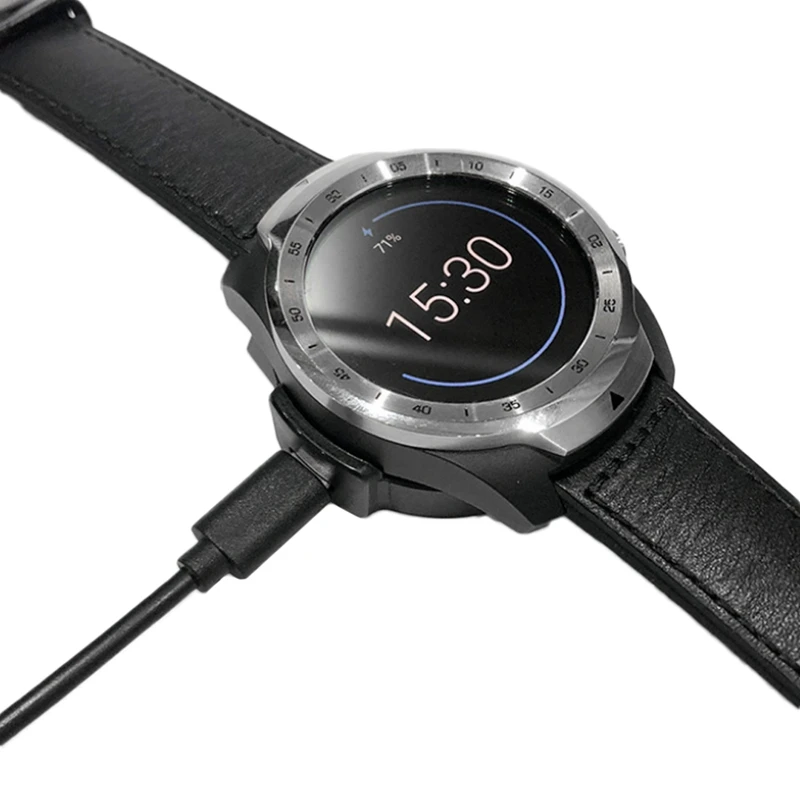 FFYY-зарядное устройство для умных часов для Ticwatch Pro Usb данных и зарядная док-станция Подставка с зарядным устройством Bluetooth часы зарядное устройство с магнитным всасыванием 1 м