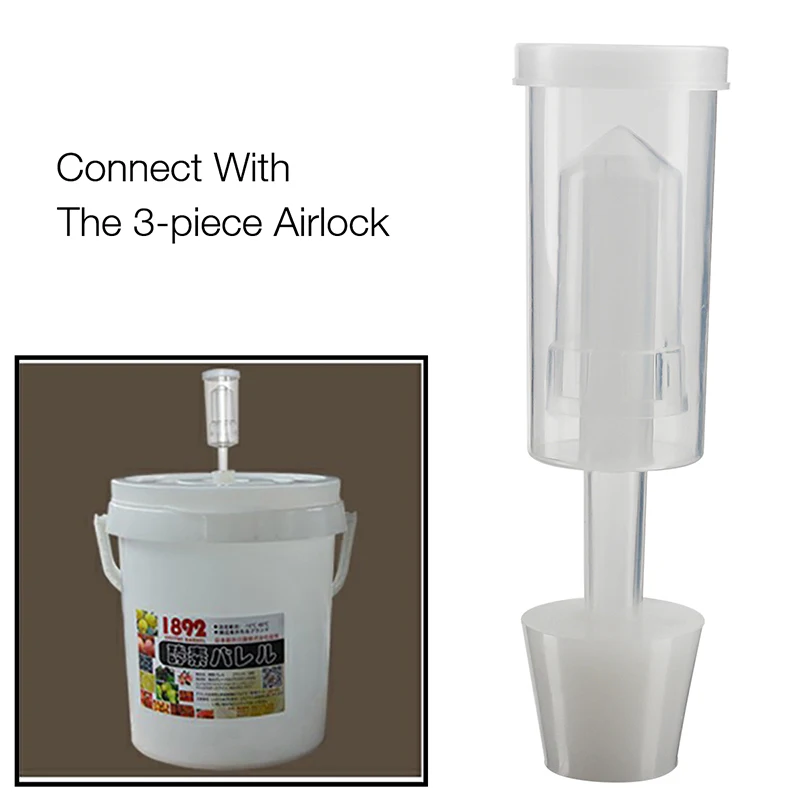 4 шт силиконовые пробки Carboy Airlock пробки пищевого качества доморощенного брожения#10 силиконовые пробки 8 мм отверстия Airlock Bubbler