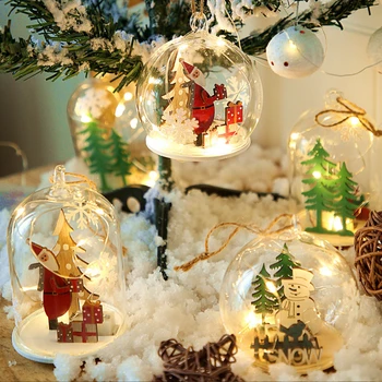 

Christmas Lights Decorations Room Bedroom Atmosphere Light Santa Claus Snowman Elk Holiday Children's Gifts Light Christmas Led