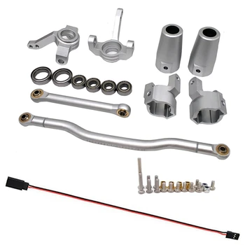 

1 Set Rc 1/10 Car Axial Scx10 Upgraded Accessories & 10Pcs 150Mm Servo Extension Lead Wire Jr Cable 3Pin Male To Female