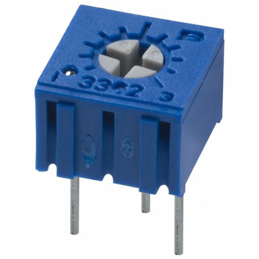

5PCS Burans 3362H Potentiometer resistanceohm Trimpot Trimmer 1K 2K 5K 10K 20K 50K 100K 200K 500K 1M ohm 100R 200R 500R
