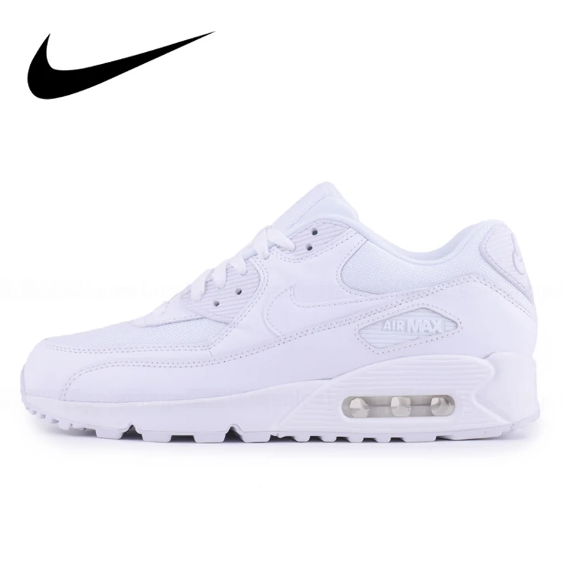 Оригинальный Nike Оригинальные кроссовки Для Мужчин's AIR MAX 90 ESSENTIAL дышащие кроссовки удобные хорошее качество, кроссовки для бега, кроссовки