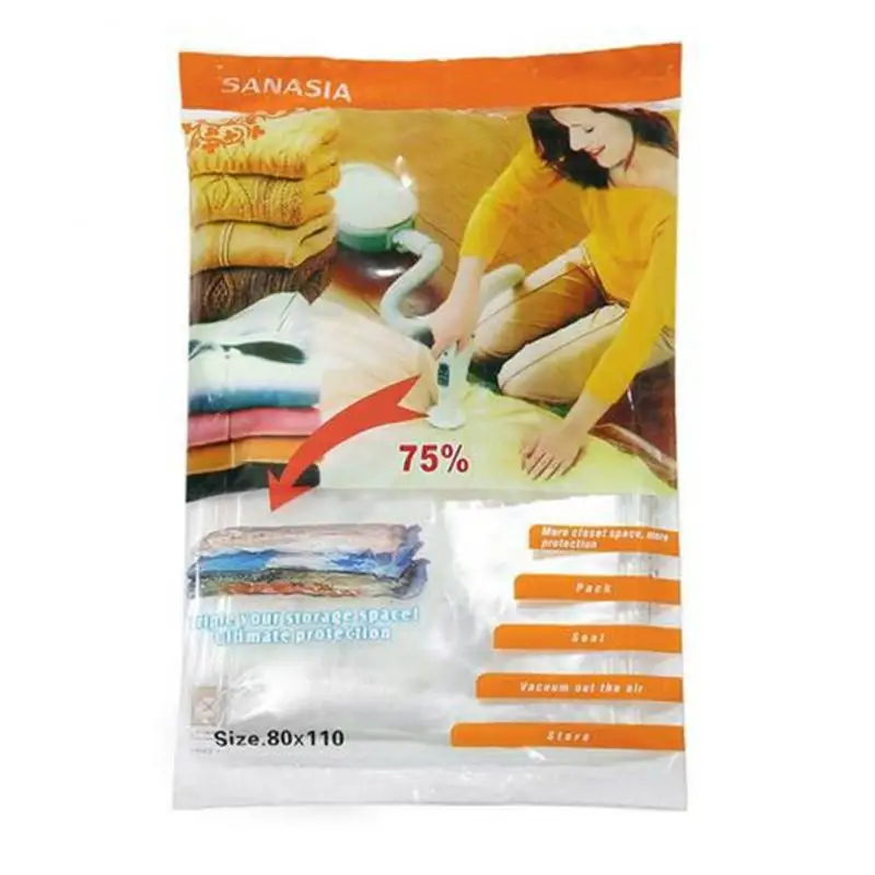 Jual Reusable Vacuum Storage Bag Travel 
