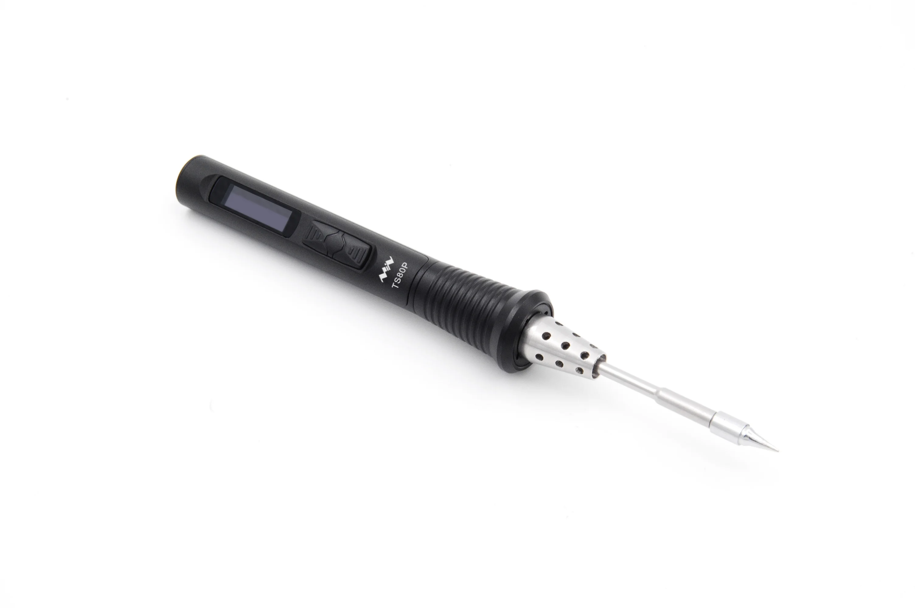 TS80P Mini Smart Portable Digital Soldering Iron Tool Adjustable Temperature OLED Display With 30W Original Power 4