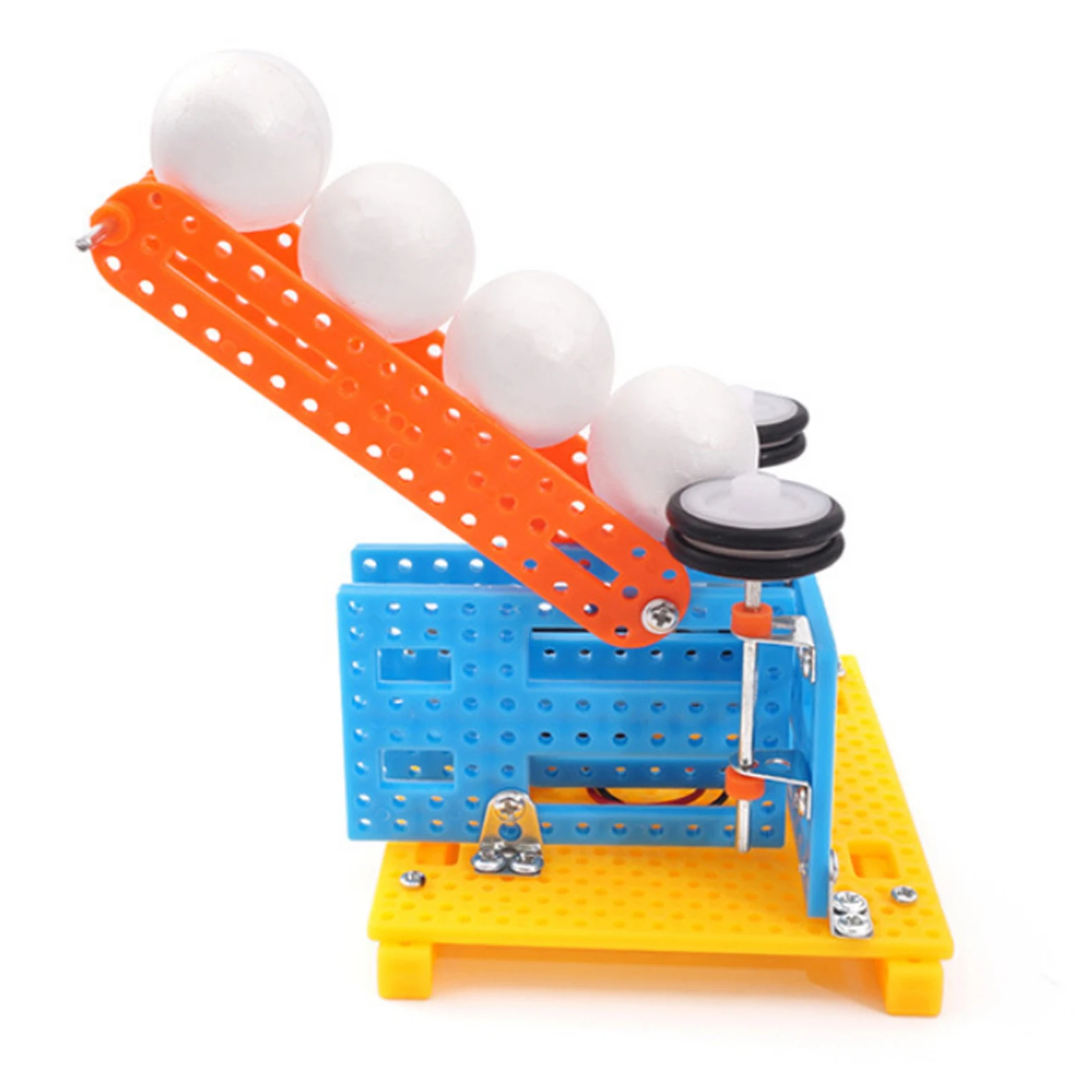 Kids Toys Hand-made Ball Machine Model DIY Electric Toys Accessories Science Experiment and Technology STEM Toys For Childrens - 3