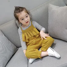 Г., хипстерские однотонные милые комбинезоны для девочек, модные подтяжки для маленьких девочек