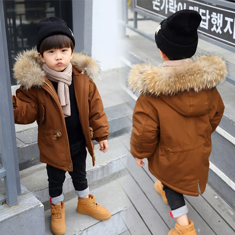 Г. Зимняя куртка-пуховик однотонная зимняя куртка для мальчиков и девочек детская теплая верхняя одежда пальто с капюшоном зимний комбинезон, зимние комбинезоны для девочек