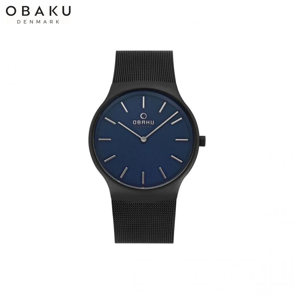 Наручные часы Obaku V178GXBLMB мужские кварцевые на браслете