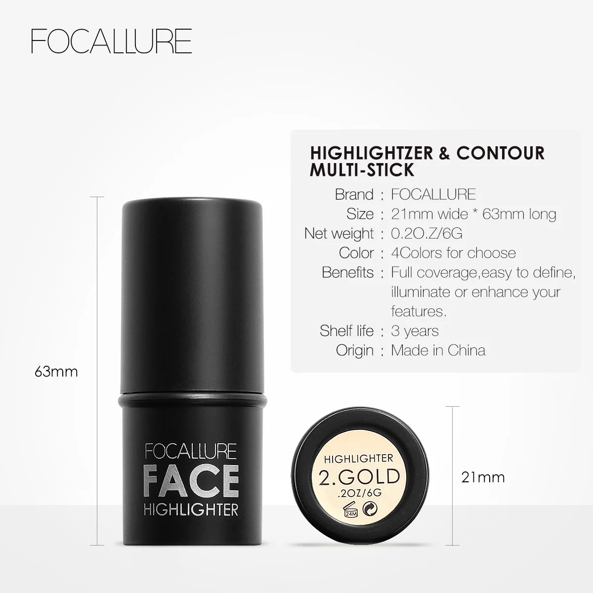 face highlighter facial contour stick 18 Colors Highlighter Contouring Stick Highlighting Powder Creamy Texture Shimmer Light Face Blusher Makeup Cosmetics