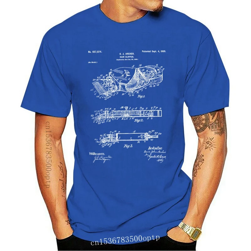 New Barber T Shirt For Hair Clippers Patent Stylist Fader Beard P198 |