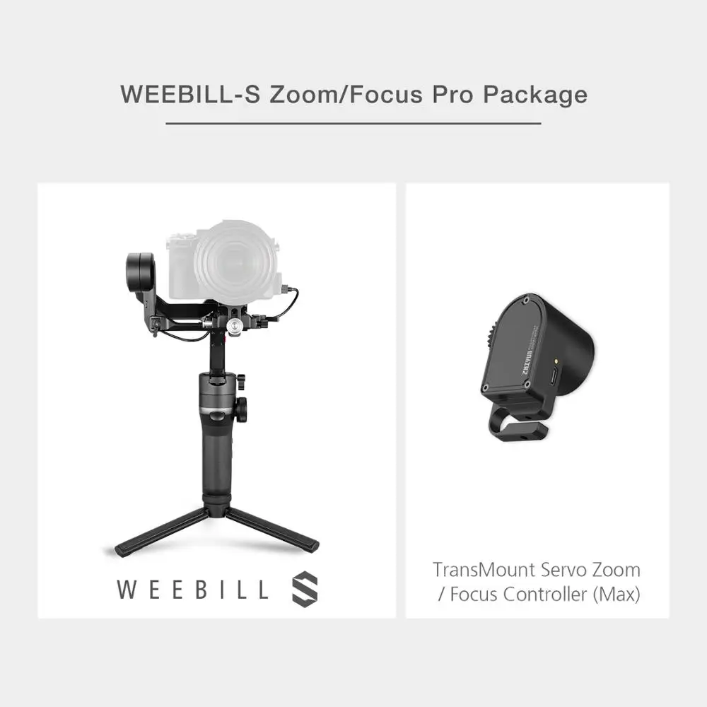 ZHIYUN официальный Weebill S ручной карданный 3-осевой передачи изображения Стабилизатор Для беззеркальных Камера OLED Дисплей новое поступление - Комплект: Package 1