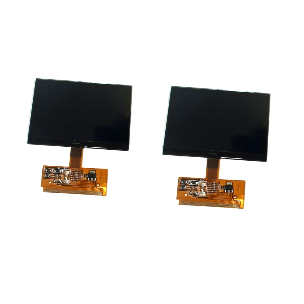 2x VDO Cluster LCD Display Replacing Old Kit for VW Audi Version A3 A4 A6