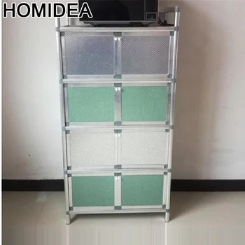 

Console Comedores Tea Cabinet End Aluminum Alloy Side Tables Mueble Cocina Meuble Buffet Cupboard Kitchen Furniture Sideboard