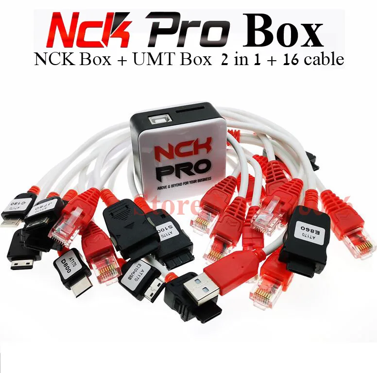 Edition NCK Pro box NCK Pro 2 box(поддержка NCK+ UMT 2 в 1)+ 16 кабель для huawei