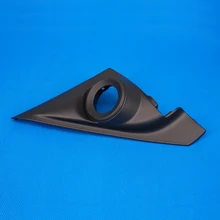 CITALL Черная передняя правая дверь столб твитер гарнир крышка отделка 12 В ABS Подходит для Honda Accord