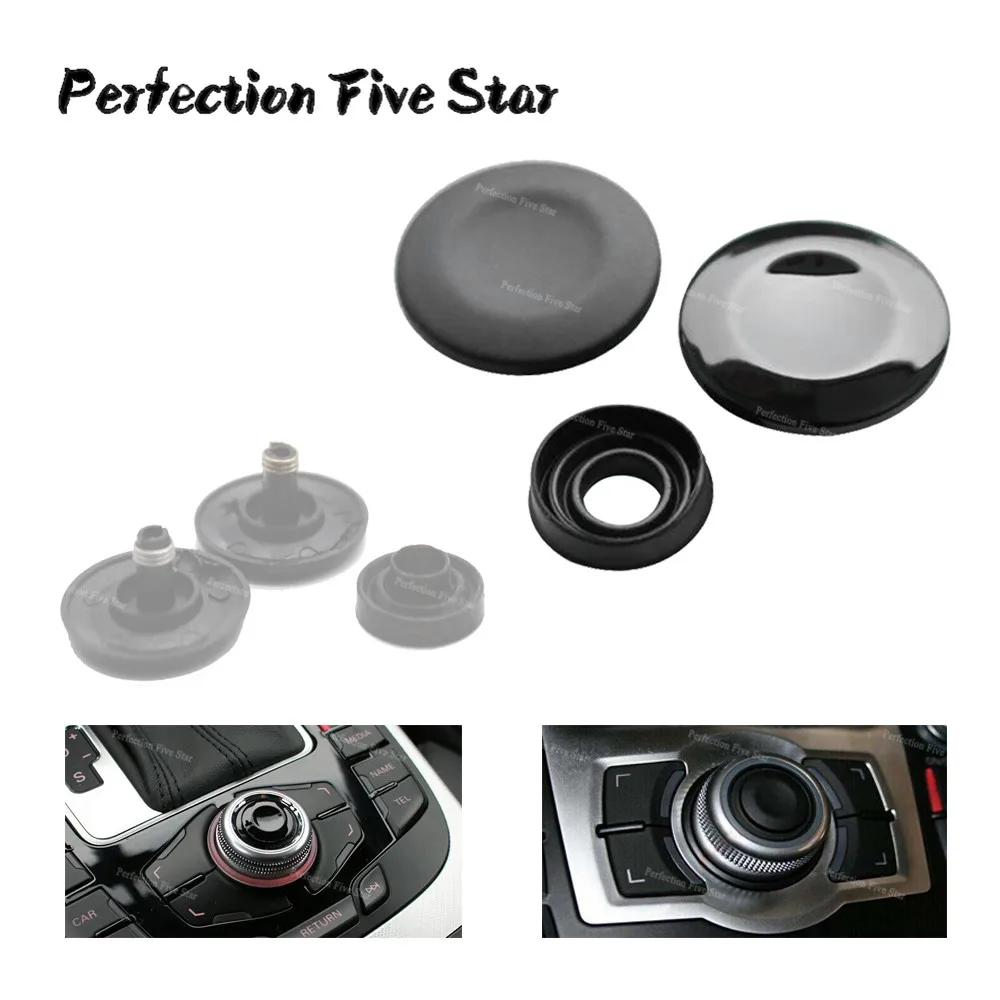 8K0998068A 4F0919069A ярко черный MMI Набор для ремонта кнопки джойстика Audi A4 2010 2015 A5 S4 S6 Q5 Q7 A6