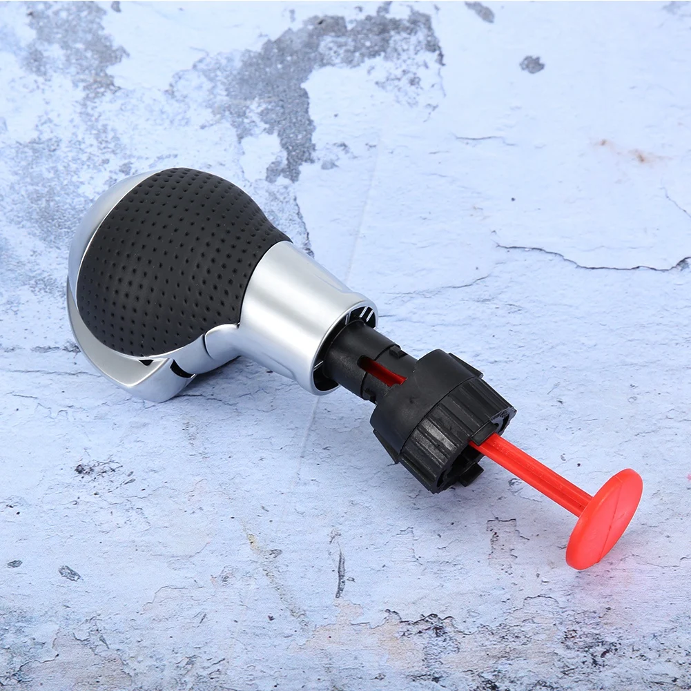 for RS Style Gear Shift Knob Shift Lever Handle Head for Audi A4 Automatic Transmission with a button in the front handball