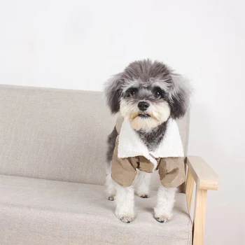 

Fashion Dog Coat Pet Clothes For Dogs Clothes Dog Sweater Pet Overalls For Dogs Coats Jackets Schnauzer Clothing Pets Outfits