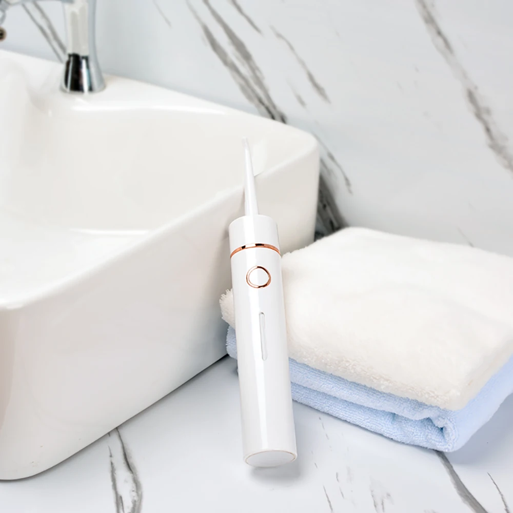 

Household Electric Oral Irrigator Tooths Cleaner Water Flossing Dental IPX7 Waterproof Device Portable USB Rechargeable 1400mAh