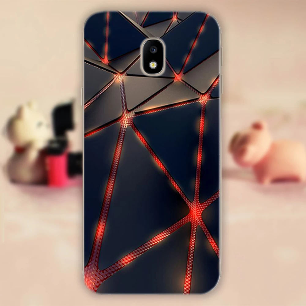 Чехол для samsung J3 J330 J330F 5," бампер TPU чехол силиконовый мягкий чехол для samsung Galaxy J 3 задний Чехол бант - Цвет: 15