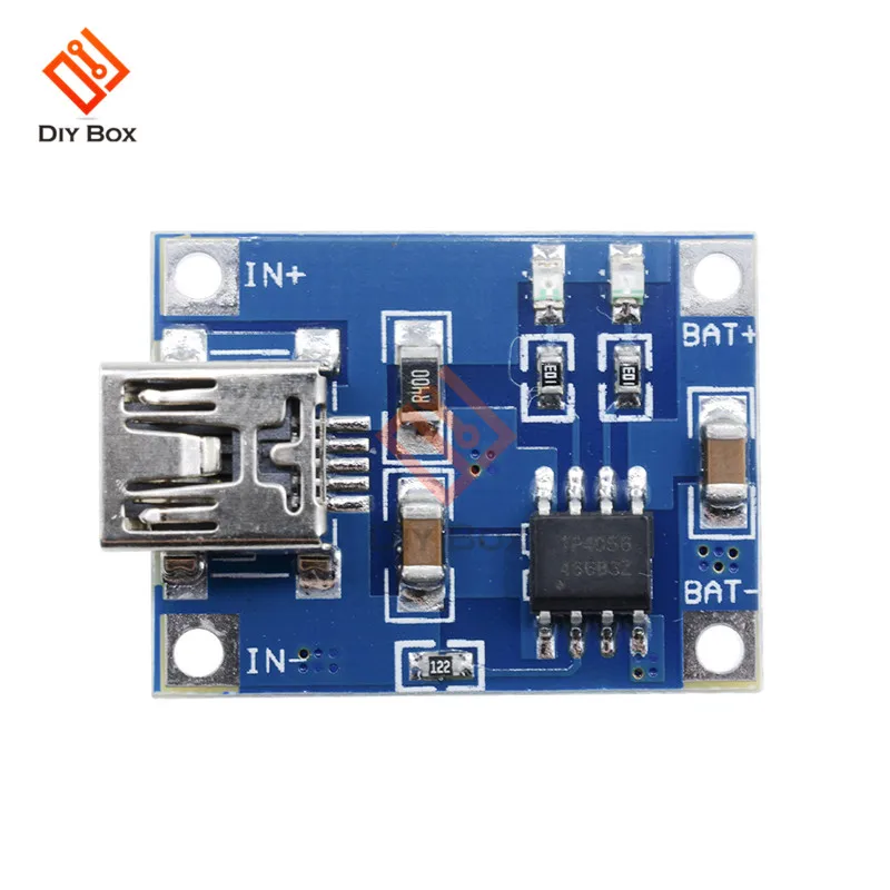 DC 5V 1A 18650 TP4056 модуль зарядного устройства литиевой батареи type c Micro Mini зарядная