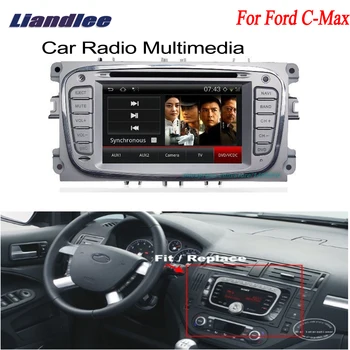 

Liandlee 2 din Car Android GPS Android navigation navi For Ford C-Max 2008~2011 maps CD DVD palyer radio HD Screen OBD2 TV