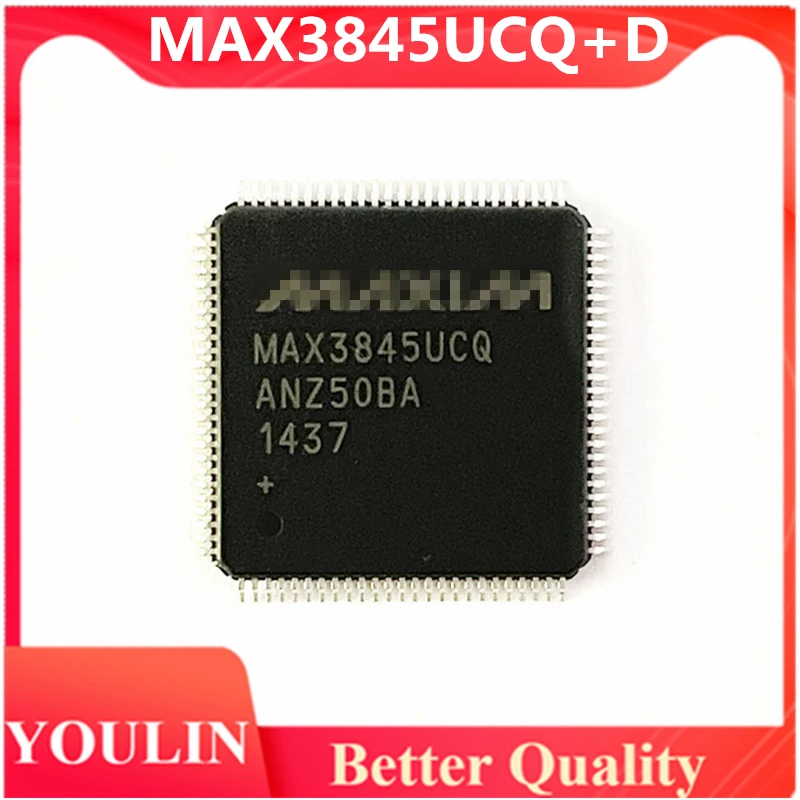

MAX3845UCQ+TD QFP-100 Integrated Circuits (ICs) Linear - Video Processing New and Original