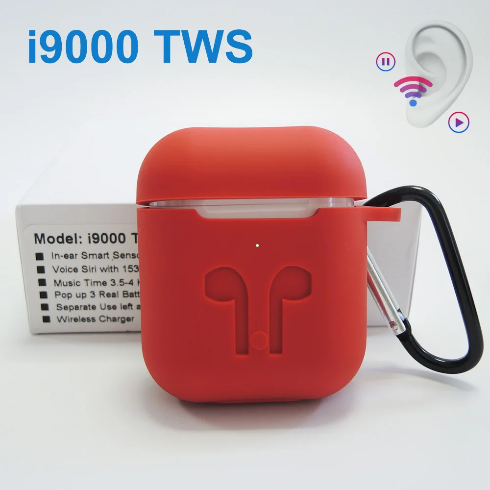 I9000 tws 1:1 Smart sensor Pop Up Беспроводная зарядка Bluetooth наушники Super Bass pk W1 Hi Chip i1000 i2000 i5000 tws