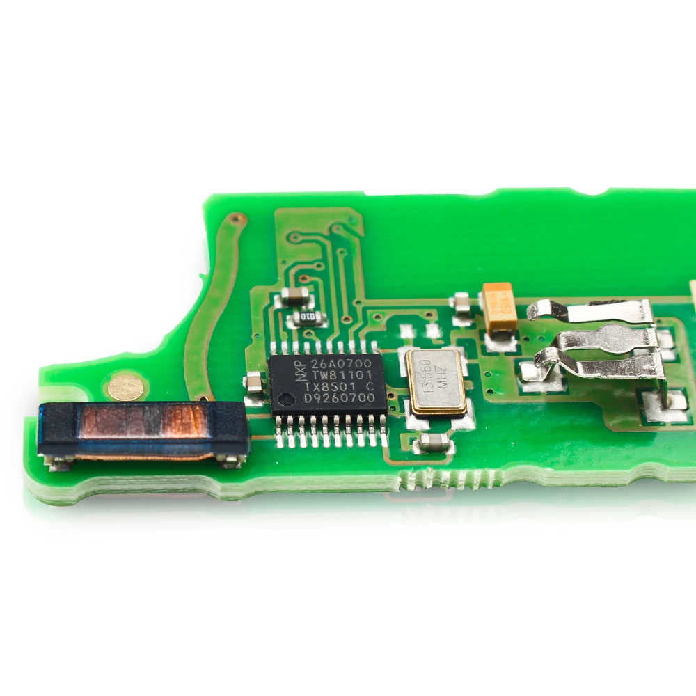 Dandkey Fob FSK CE0536 433 МГц ID46 чип дистанционного ключа электронная плата для peugeot 407 407 307 308 Citroen C2 C3 C4