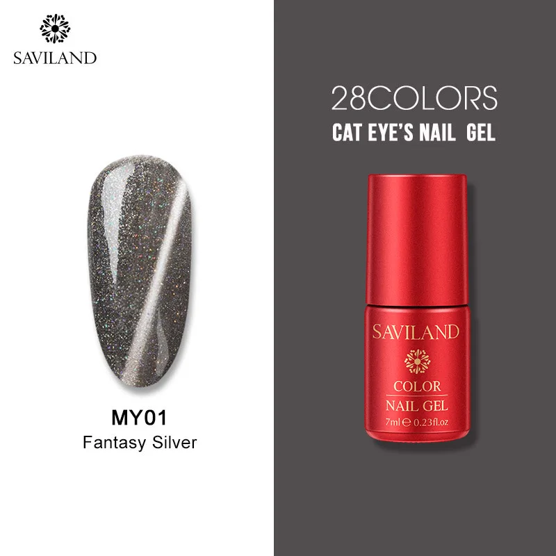 7ml MY01 SAVILAND Гель-лак для кошачьих глаз Хамелеон звездное небо Магнитный замачивающийся УФ светодиодный Гель-лак для ногтей Гель-лак сделай сам - Цвет: 7ml MY01