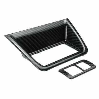 

Carbon Fiber Style Car Console Function Button Trim Frame For Honda Accord 2018 2019 Car Interior Decoration Car Trim