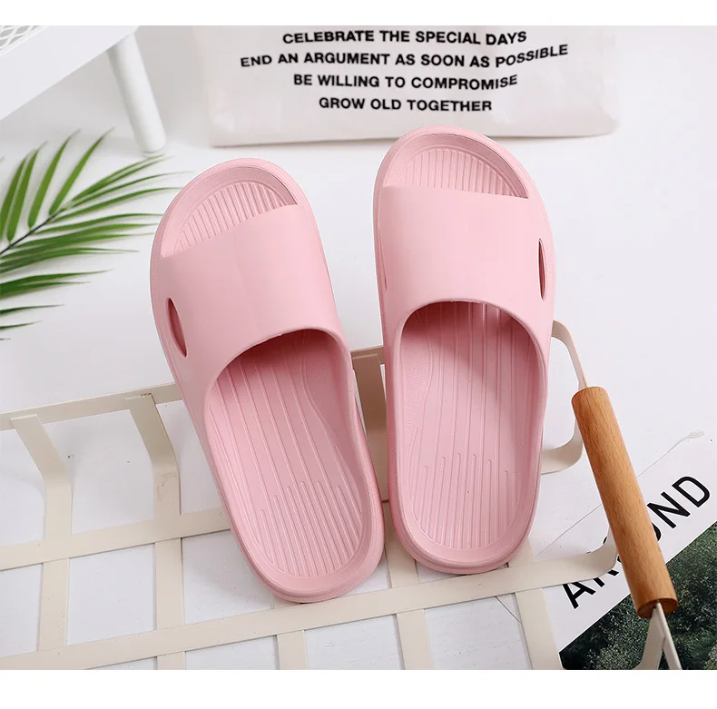 Summer Household Slippers Comfortable Antibacterial Sandals Woman