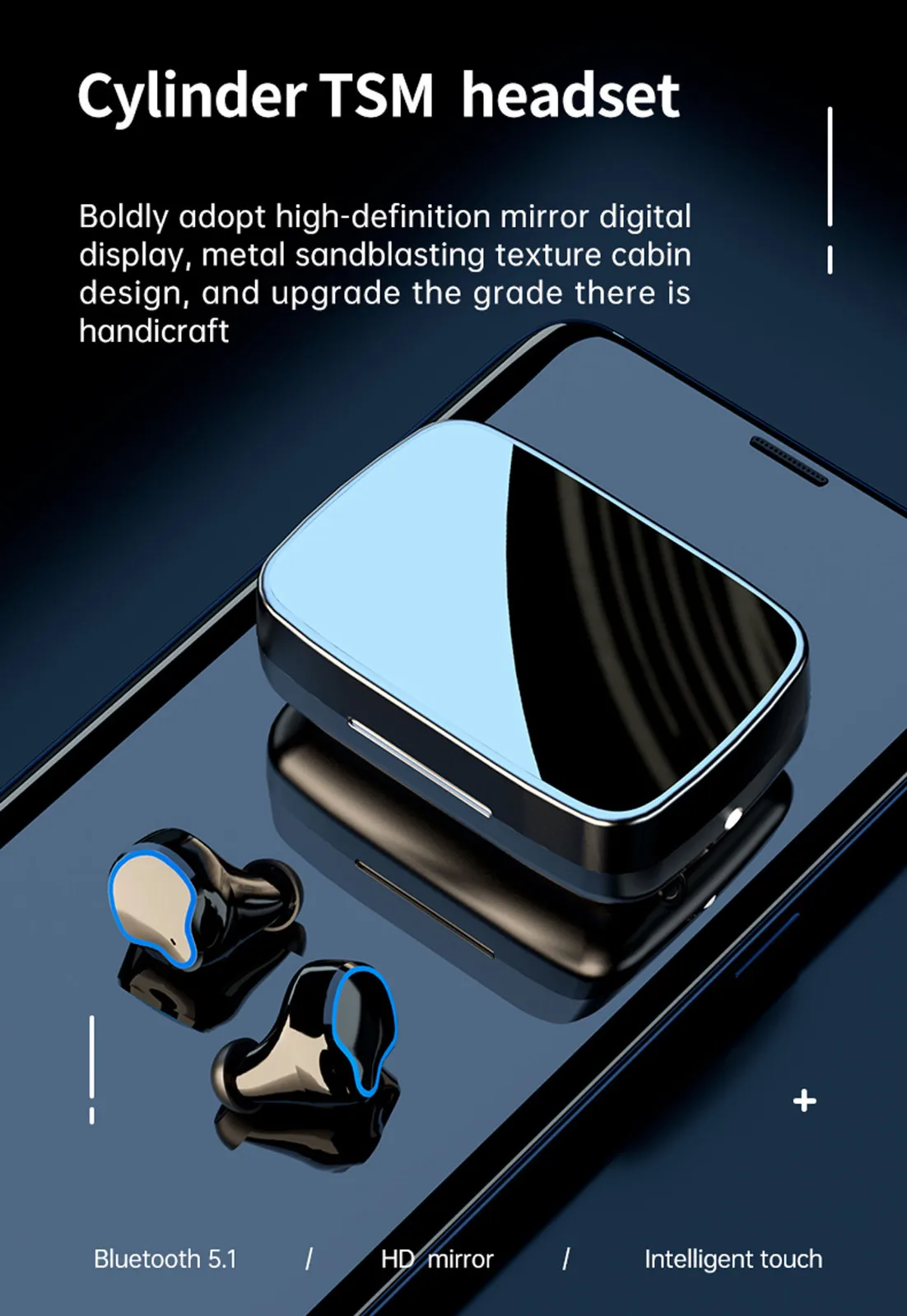 Наушники-вкладыши TWS Bluetooth 5 0 беспроводная гарнитура портативные наушники типа