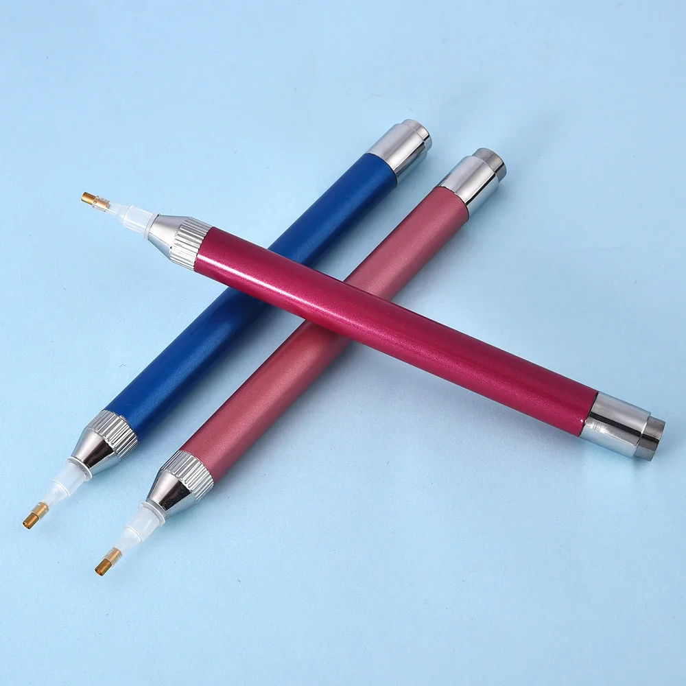 Square Round Diamond Painting Tool Lighting Point Drill Pen - Temu