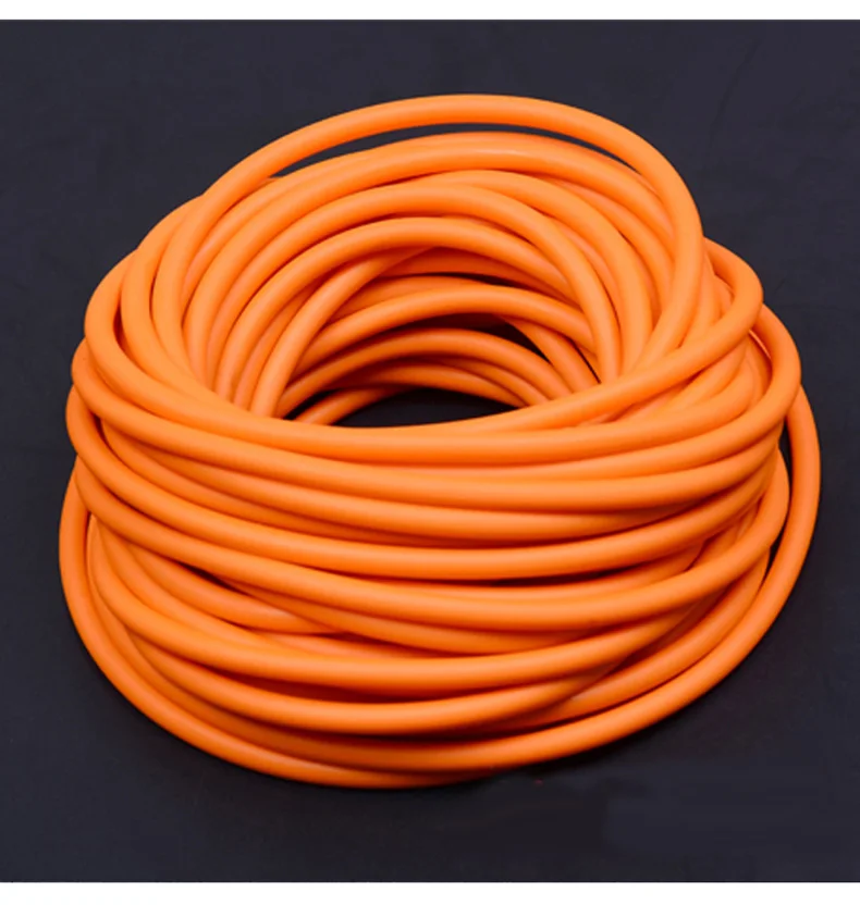 Natural Latex Slingshots Rubber Tube 0.5/1/2/3/4/5M for Hunting Shooting ID2mm OD Diameter High Elastic Tubing Band Accessories latex slingshot tube slingshot rubber band