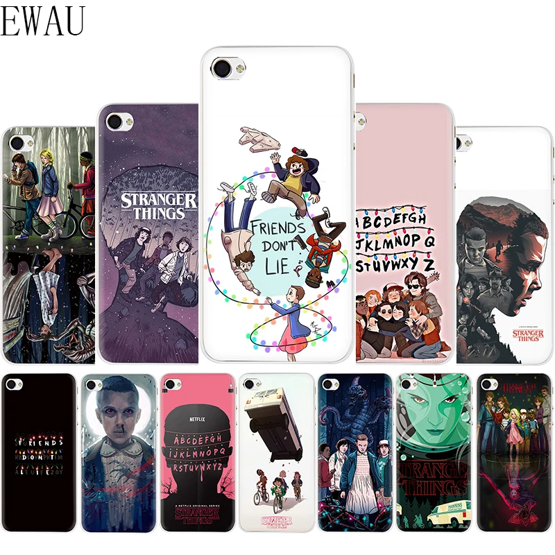 EWAU Stranger Things мягкий силиконовый матовый чехол для телефона iPhone 5 5S SE 6 6s 7 8 plus X XR XS 11