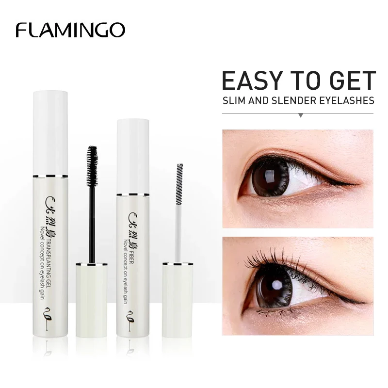 Фламинго Тушь для ресниц 2 шт. высокое качество водостойкая профессиональная