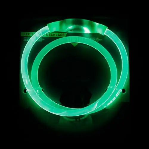 S Rechargeable Green Ошейник для собак, щенков, регулируемый Перезаряжаемый USB/светодиодный светильник с батареей, светящийся ошейник, ремешок для переноски домашних животных - Цвет: S Rechargeable Green