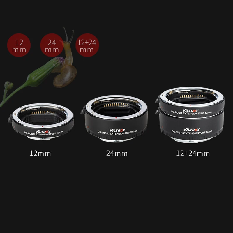 Viltrox DG-EOSR переносное электронное макрокольцо-адаптер для Canon EOS R Крепление объектива для Canon EOS R/EOS RP камеры