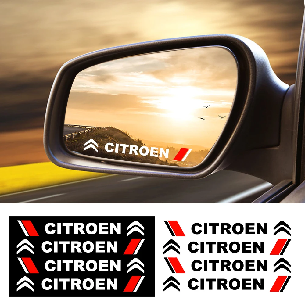 4 шт. декоративные наклейки на дверные ручки Citroen C4 C1 C5 C3 C6 C8 DS | Автомобили и
